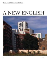 A new English architecture. AJ 01.10.2009