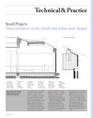 Small projects. AJ 14.01.2010