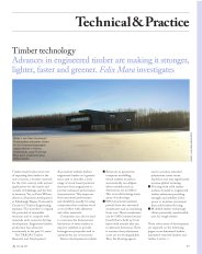 Timber technology. AJ 03.12.2009