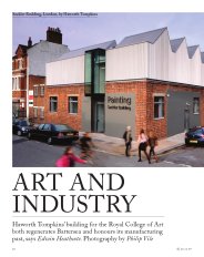Art and industry. AJ 26.11.2009
