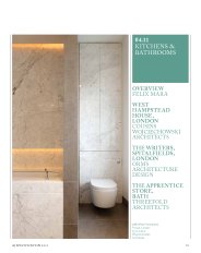 Kitchens and bathrooms. AJ Specification 04.2011