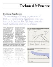 Building Regulations. AJ 01.07.2010