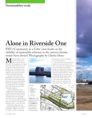 Alone in Riverside One. AJ 26.04.2012
