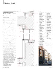 Mixed development, Rathbone Place, London. AJ 22.03.2012