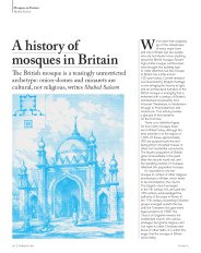 A history of mosques in Britain. AJ 19.04.2012