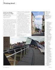 Scale Lane Bridge, Kingston upon Hull. AJ 18.07.2013