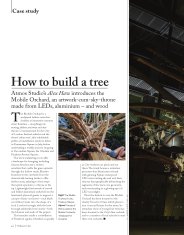 How to build a tree. AJ 15.08.2013