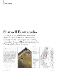 Shatwell Farm studio. AJ 02.05.2014