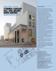 Stormen concert hall and library, Bodø, Norway. AJ 09.01.2015