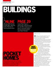 Pocket homes. AJ 16.01.2015