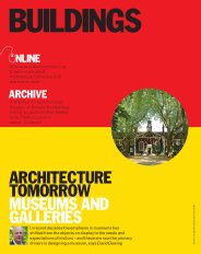 Architecture tomorrow. Museums and galleries. AJ 29.05.2015