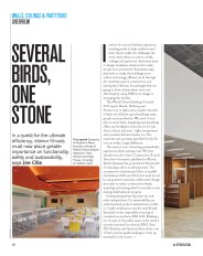 Walls, ceilings and partitions. Several birds, one stone. AJ Specification 06.2015