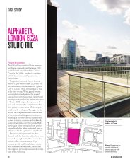 Alphabeta, London EC2A. Studio RHE. AJ Specification 12.2015