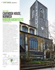 Cavendish House, Norwich. Hudson Architects. AJ Specification 06.2016