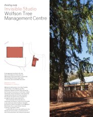 Invisible Studio. Wolfson Tree Management Centre. AJ 07.04.2016