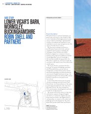 Lower Vicar's Barn, Wormsley, Buckinghamshire. Robin Snell and Partners. AJ Specification 02.2016