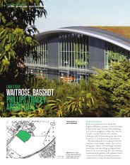 Waitrose, Bagshot. Phillips Tracey Architects. AJ Specification 05.2016