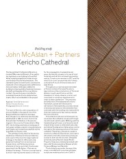 John McAslan and Partners. Kericho Cathedral. AJ 13.10.16