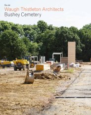 Waugh Thistleton Architects. Bushey Cemetery. AJ. 27.10.2016