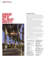 Gasholder Park by Bell Phillips Architects. AJ Specification 10.2016