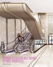 Harrods escalator hall refurb by Make Architects. AJ Specification 02.2017