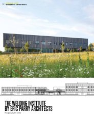 The Welding Institute by Eric Parry Architects. AJ Specification 07.2017