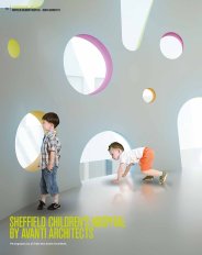 Sheffield children's hospital by Avanti Architects. AJ Specification 07.2017