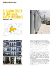 30 Cannon Street by Delvendahl Martin Architects. AJ Specification 09.2017