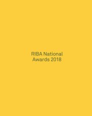 RIBA national awards 2018. AJ 21.06.2018