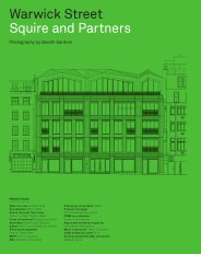 Warwick Street. Squire and Partners. AJ Specification 06.2018