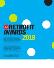 AJ Retrofit awards 2018. AJ 13.09.2018