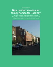 New London vernacular: family homes for Hackney. AJ 08.11.2018