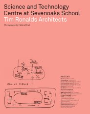 Science and Technology Centre at Sevenoaks School. Tim Ronalds Architects. AJ Specification 02.2019