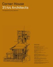 Corner House. 31/44 Architects. AJ Specification 12.2019