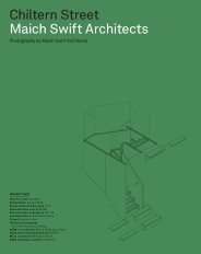 Chiltern Street. Maich Swift Architects. AJ Specification 02.2020
