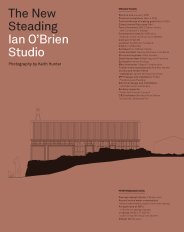 New Steading. Ian O’Brien Studio. AJ Specification 05.2020