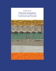 Materials in focus - thermal insulation. AJ Specification 11.2020