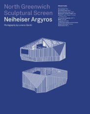 North Greenwich sculptural screen. Neiheiser Argyros. AJ Specification 11.2020