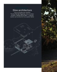 Slow architecture. AJ 03.2021