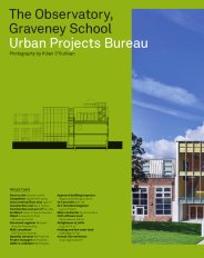 Observatory, Graveney School. Urban Projects Bureau. AJ Specification 03.2021