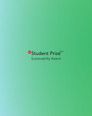 Student prize 2021 - sustainability award. AJ 07.2021