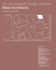 D2, Greenwich Design District. Mole Architects. AJ Specification 02.2022