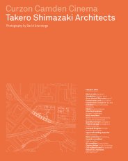 Curzon Camden Cinema. Takero Shimazaki Architects. AJ Specification 05.2022