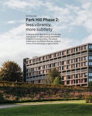 Park Hill Phase 2: less vibrancy, more subtlety. AJ 11.2022