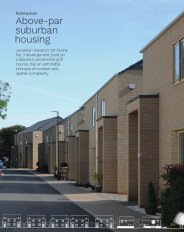Above-par suburban housing. Jonathan Hendry Architects. AJ 01.2023