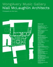 WongAvery Music Gallery. Níall McLaughlin Architects. AJ Specification 04.2023