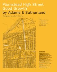 Plumstead High Street Good Growth. Adams & Sutherland. AJ Specification 02.2025