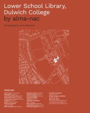 Lower School Library, Dulwich College. AJ Specification 11.2025