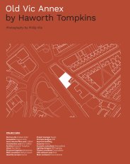 Old Vic Annex. AJ Specification 11.2025