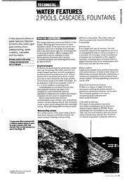 2. Pools, cascades, fountains. AJ 9.11.88